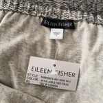 Eileen Fisher Silk Gray Printed Pencil Bubble Hem Skirt Small Photo 3