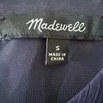 Madewell Blue Floral Ruffle Sleeve in Climbing Vine Blouse Shirt Top SZ S #2214 Photo 9