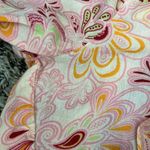 ZARA Paisley Printed Open Back Bell Sleeve Crop Top 7521 Photo 13