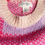 Jessica Simpson Womens Jessica‎ Simpson plaid colorful sweater size large Photo 1