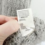 Free People  Oasis Tunic Pullover Knit Sweater in Silver Glass Combo Size Small Photo 11