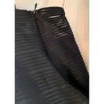 Rehab sheer crop long sleeve top size small Black mock neck Photo 5