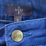 NYDJ Womens 0 Jeans Ankle Blue Lift Tuck Technology Stretch Slim Fit USA Photo 2