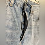 AGOLDE  Riley High Rise‎ Button Fly Straight Crop Size 28 Photo 5