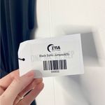 Zyia NWT  Black SoHo Jumpsuit Size Small Activewear Yoga One Piece Jumper C46 Photo 4