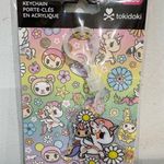Tokidoki  Unicorno Rainbow Floral Acrylic Keychain Photo 1