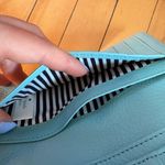 Kate Spade Blue Leather Wallet with Silver Spade Photo 5