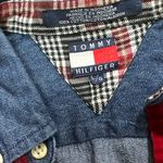 Tommy Hilfiger vintage denim jean motorcycles buttondown longsleeve Photo 3
