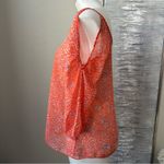 Final Touch  Women's Orange Patterned Top Size S Photo 7