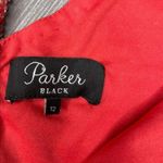 Parker Black  Catarina sequin coral pink dress size 12 formal prom evening gown Photo 3