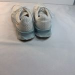 Women's Athletic Shoes in White and Light Blue Size 8.5 Photo 2