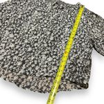 Anthropologie Vanessa Virginia  Gray White Floral Cotton Top - Size Large Photo 5