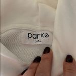 Parke Hooded Sweatshirt White Size L Photo 4