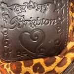 Brighton Weave Jute Straw Tote Bag with Leather Braided Handles & Heart Charm Photo 5