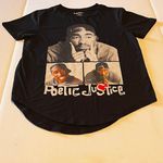 Chemistry  Poetic Justice Tupac womens‎ black t-shirt size large L Photo 2