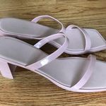 Jeffrey Campbell  Pale Pink Heeled Jelly Sandals Photo 0