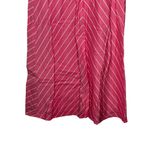 J.Crew  Women Dress Petite V Neck A-Line Midi‎ Sleeveless Striped Pink White P6 Photo 8