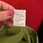 Y2K Floral Mesh Overlay Bodycon Mini Skirt‎ Lettuce Trim Green Size Medium Photo 6