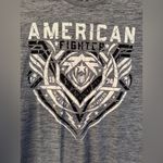 American Fighter x Affliction Women Hancock Grey T-Shirt Tee Size Small Photo 7