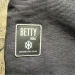 Betty Rides Women’s Ski Pants Snowboard Gear Black Off White Size Medium Photo 5