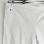 Avenue  Plus Size 26 Shorts White Solid High Rise Pull On 12 Inch Stretch 467‎ Photo 4