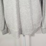 Three Dots Gray Pullover Sweatshirt Small Gray Sweatshirt Quarter-zip Pullover Photo 1
