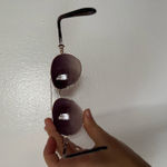 BCBG MaxAzria brown aviator sunglasses Photo 4