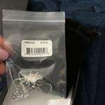 Macy's NWT Sterling  Silver Snowflake Swarovski Adjustable Tennis Bracelet Photo 9