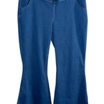 Halara  Flex High-Waisted Cross Over Denim Casual Flare Pants XL Photo 0