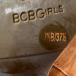 BCBGirls Inkie’s Brown Suede Fringe Roper Style Ankle Boots Side Zip Round Toe Photo 8