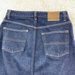 Polo‎ Jeans Co Ralph Lauren Denim Maxi Skirt Womens Size 8 Dark Wash Vintage Y2K Blue Photo 8