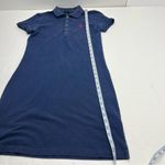Ralph Lauren Sport Size Small Navy Polo Dress Short Cap Sleeve 100% Cotton *FLAW Photo 5