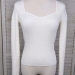 Old Navy  Stretchy Ribbed Sweater Ivory-Small Photo 0