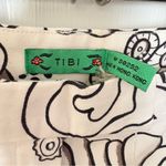 Tibi  Size 8 Black White Brown Floral Wide Leg Ankle Pants NWT Artsy Photo 4