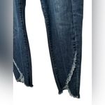 Loft  Modern Skinny Slanted Raw Edge Jeans 14 Photo 2