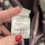 Alysi Chocolat 100% Silk Midi Dress Size 4 Photo 4