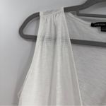 Boston Proper  white sleeveless surplice faux wrap top cotton modal size XS NWT Photo 1