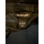 Lane Bryant Womens Black Shorts Size 24 With Button Closure & Pockets Cotton/Spa Photo 5