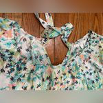 LC Lauren Conrad  Floral Blouse with Pastel Hues Photo 3
