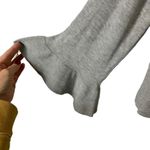 Splendid  gray sweater scoop neck ribbed knit 5% cashmere long‎ sleeve XS NWT Photo 2