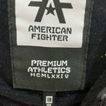 American Fighter Affliction Woman’s Black Medium Zipped Hooded Jacket. 2101 Photo 4