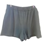 CRZ Yoga NWT XL Green waffle knit shorts Photo 4