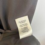 Wilfred Aritzia Smokey Grey Sleeveless V-neck Midi Wrap Dress Size Small Photo 10