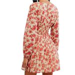 Free People Keep You Floral Long Sleeve Mini Dress XS Photo 1