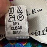 Adrianna Papell Safe Silk Blue,Pink,Purple,Yellow Satin Skirt Set 100% Silk Sz 6 Photo 15