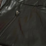 Rafaella 𝅺 Faux Leather Black Forest Dreams Pencil Skirt NWT Size‎ 4 Photo 3