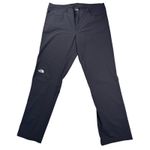 The North Face  Womens Black Straight Leg Outdoor Hiking Pant Womens Large Photo 0