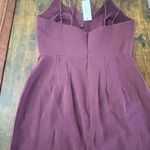 Keepsake Skinny Love Burgundy Midi Dress Photo 11