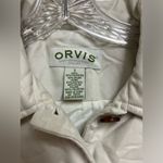 Orvis  cream Quilted Jacket sz S Photo 3