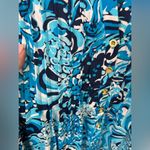 Lilly Pulitzer UPF 50 Seana Chillylilly Paisley Patterned Dress Size M Photo 3